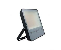 V-TAC Faro LED de exterior 150 W con chip Samsung - [Serie EVOLUTION] - Alta eficiencia luminosa - IP65-20500 lÃºmenes - Proyector LED exterior negro - Impermeable - Luz 6500 K Blanco frÃ­o