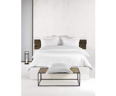 De Witte Lietaer Zygo - Juego de Ropa de Cama, algodón Peinado, Blanco, 260x220 cm