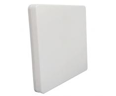 LED ATOMANT Plafon LED Cuadrado Superficie 48W, Color Blanco Frio (6500K), 4000 lumenes, 300x300mm
