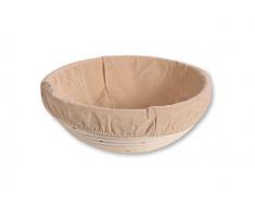 KESPER 19630 - Cesta para pan y fermentaciÃ³n (22 cm), diseÃ±o de mimbre