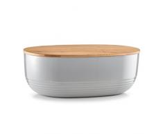 Zeller Panera, Gris, 37,5 x 23 x 14 cm