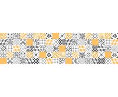 VINILIKO, Alfombra de vinilo, Amarillo, 80x300 cm