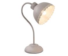Clayre & Eef 6LMP553G - LÃ¡mpara de Escritorio (15 x 25 x 35 cm, E27, mÃ¡x. 1 Bombilla de 60 W)