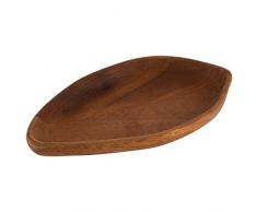 APS 790 - Cuenco de madera de acacia engrasada, 16,5 x 9 x 2 cm