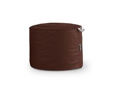 HAPPERS Puff Taburete Polipiel Outdoor Marrón