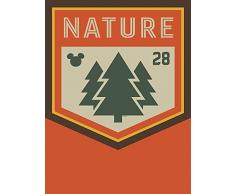 Komar Disney Wandbild Von fotomural, carbÃ³n, 30 x 40 cm