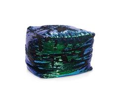 EUROCINSA Ref.18313 Pouf Magic-Touch, Verde, Negro, 50x50x45cm