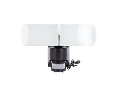 Xanlite PRS2T1500D Xanlite-PRS2T1500D - Proyector solar, IP44, blanco neutro, detector de movimiento, autonomÃ­a 8h, color negro