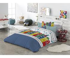 Funda Nórdica + 1 Cojín decorativo GEA (160x270) Cama de 90 (ANTILO)