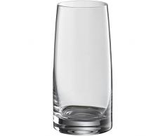 WMF Kineo - Juego de 4 vasos altos para beber (cristal, borde fino, forma ergÃ³nica, apto para lavavajillas)