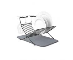 Umbra Escurreplatos Plegable, Gris, 51x37x30 cm