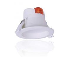 Roblan ALLINR2466BC Downlight Foco Empotrable 14 W, Blanco