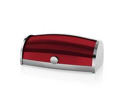 Swan Cisne marca Townhouse panera, acero inoxidable, Rojo