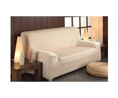 Martina Home Tunez Funda Elástica para Sofá Chaise Longue, Brazo Izquierdo, color Burdeos, tamaño desde 240 a 280 cm