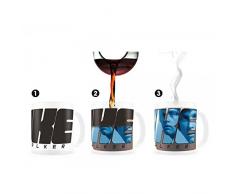 SD toys Star Wars Taza Térmica Luke, Cerámica, Negro, 8 cm