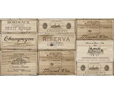 Vilber Gran Chef Riserva Alfombra, Vinilo, Marrón, 50x100x0.2cm