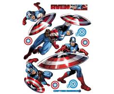 AG DiseÃ±o dk 1796Â Marvel, Pared Pegatinas, 1Â Notebook, Papel, Multicolor, 0,1Â x 65Â x 85Â cm