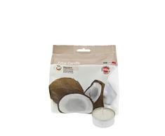 Cereria de Giorgio Concentrado de Vela Tealight perfumadas Alla Frutas, Cera, Blanco, 3.8Â X 3.8Â X 1.6Â cm, 25Â Unidades