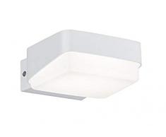 Trio Leuchten Juba Lampara de Pared de Exterior, 10 W, Blanco Mate