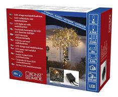 Konstsmide 3614Â âÂ 800Â LED Luz Cadena, plÃ¡stico, color negro