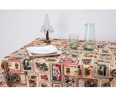 Boheme Mantel Navidad Nadala Allover 100% Algodón, Beige 160 X 250