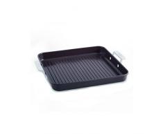 Valira Aire - Grill Premium de 23x23 cm hecho en EspaÃ±a, aluminio fundido con antiadherente reforzado, apto para inducciÃ³n