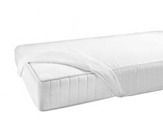 Gabel Comfort colchón, 100% algodón, Blanco, 90 x 200 x 0.4 cm