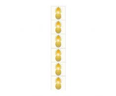 4 Hojas Patitos Amarillos PLAGE 260515 Adhesivos de decoraci/ón para Azulejos Smooth 14,5 x 14,5 cm