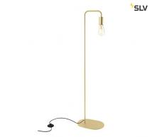 SLV FITU FL Lámpara de pie para interior, E27, oro suave, máx. Lámpara de 24 W, aluminio, 0 W.
