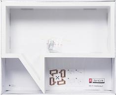 ESTANTE DL CLOUD 15MM 40X20X12CM PVC BLANCO LACADO