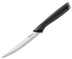 Tefal Carne Comfort Set 4 cuchillos, Acero Inoxidable, Negro