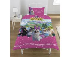 Bush bebé Mundo Sparkle poliéster Juego de Funda nórdica, Cama Individual