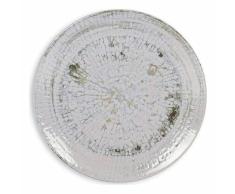 La MediterrÃ¡nea S2207542 Plato de Postre, Idris Monaco Brillo Porcelana, 20 cm