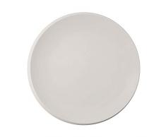 Villeroy & Boch 10-4264-2680 NewMoon-Plato Gourmet (Porcelana, Apto para lavavajillas, 32 cm), Color Blanco, Porcelain Premium