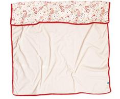 Wallaboo BBD.0719.6307 - Manta para bebé (100% algodón), Multicolor