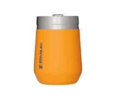 Stanley Go Everyday Tumbler 0.29L Saffron - Vaso de acero inoxidable para vino, cÃ³cteles, cafÃ©, tÃ© - Se mantiene frÃ­o / caliente durante horas - Sin BPA - Apto para lavavajillas