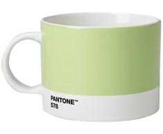 Pantone Taza de tÃ© de Porcelana, 475Â ml, Porcelana, Light Green 578, 10.4 x 10.4 x 8 cm