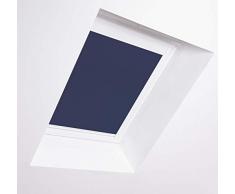 Bloc persianas para Ventana de Techo Fakro, Marco de Aluminio Blanco, Azul Marino, 10 (114/118)