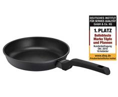 Schulte-Ufer 452281 Charisma I Sartén, sartén, Aluminio Fundido, Apta para inducción, 24 cm, 1638 – 24, Acero Inoxidable, Plata, 25 cm