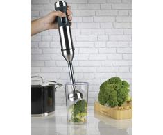 Lacor - Batidora elÃ©ctrica MIX, Acero Inoxidable