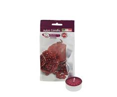 Cereria de Giorgio Concentrado de Vela Tealight perfumadas Alla Frutas, Cera, Fucsia, 3.8Â X 3.8Â X 1.6Â cm, 12Â Unidades