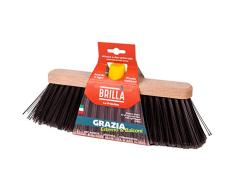 La Briantina Escoba de Exterior, PVC, Multicolor
