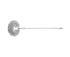 Vermop Escoba Ovalada para Pared y Techo, PP, Tubo de Acero, Antracita, 32 x 117 cm