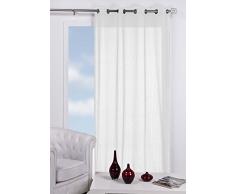 Export Trading Yeux Cortina, Tela, Blanco, 260x140x0.5 cm