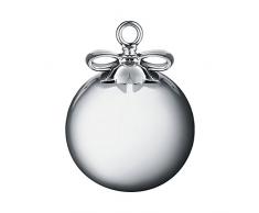 Alessi Decoración para árbol de Navidad de Porcelana y Cristal soplado mw42 4 Dressed For X-Mas, Acabado Brillo