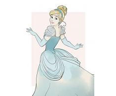 Komar Disney Wandbild Von fotomural, carbÃ³n, 30 x 40 cm