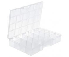 SmartStore - Caja organizadora (tamaño Grande), Color Transparente