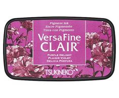 Tsukineko Delight Versafine Clair - Almohadilla de Tinta (Material sintÃ©tico, 5,6 x 9,7 x 2,3 cm), Color Morado
