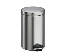 Meliconi casalinghi - Papelera l 14 con tapa basculante de metal