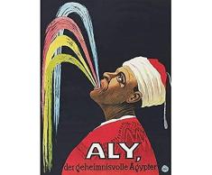 Póster de Friedlander Aly misterioso pico de agua egipcio, arco iris, impresión artÃstica, decoración de pared de primera calidad